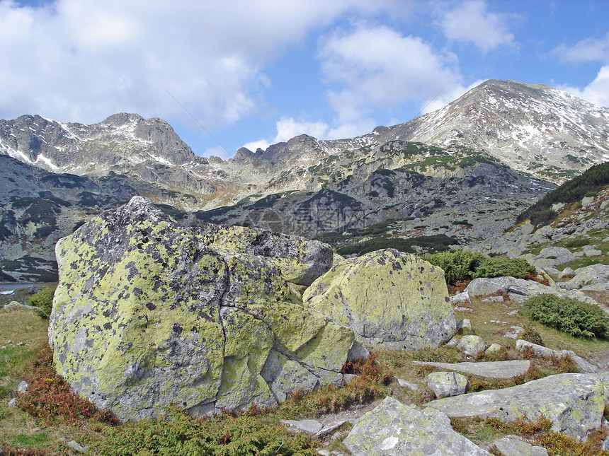 山脊和博尔德山脉图片