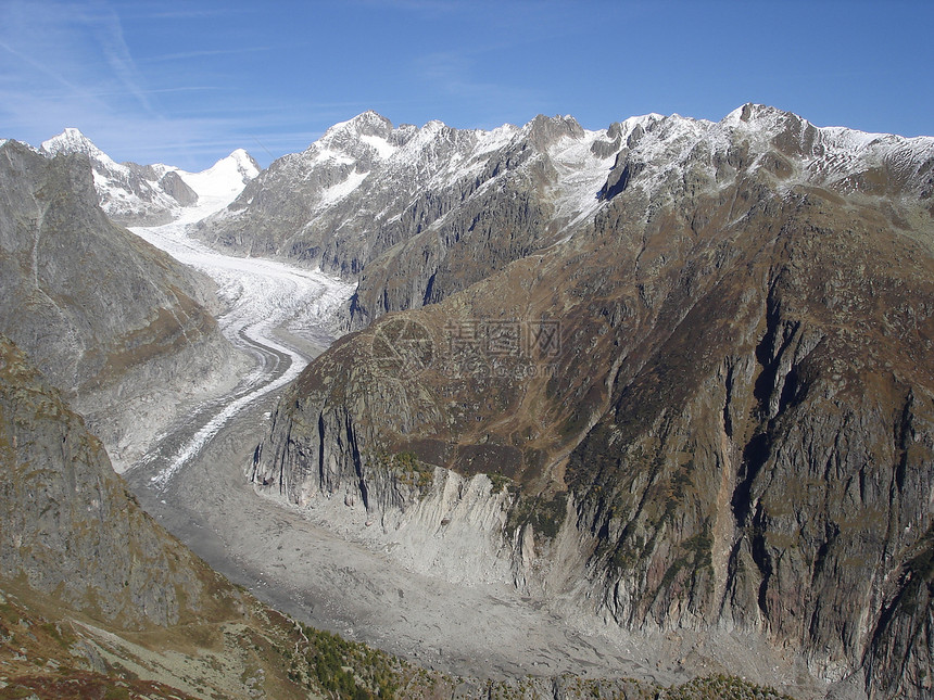 瑞士山地冰川瑞士图片