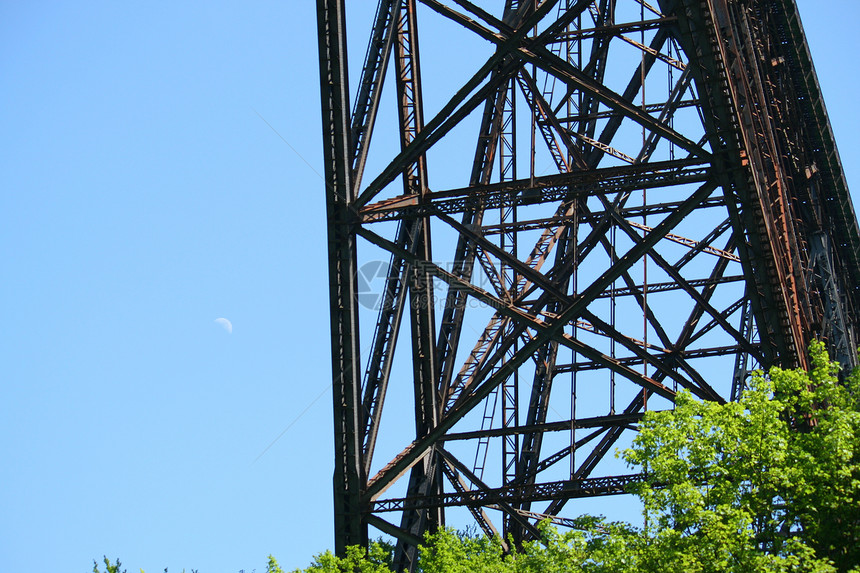 钢铁桥图片