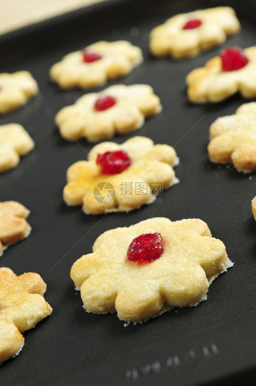 Cookies 饼干育肥款待面包烤箱小吃食物床单甜点托盘烘烤图片