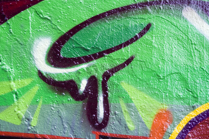 拼贴签名艺术标签城市木板涂鸦青年胡同滑冰标记器图片