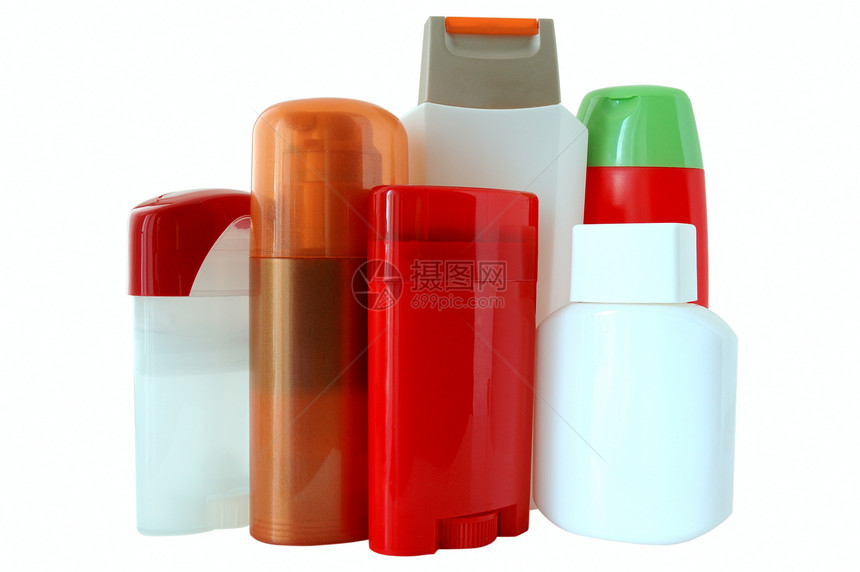 美容产品橙子瓶子卫生肥皂美丽奶油收藏皮肤冲洗凝胶图片