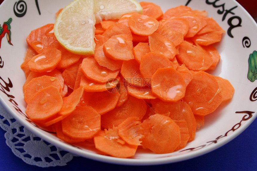 新鲜沙拉萝卜食物蔬菜午餐维生素图片