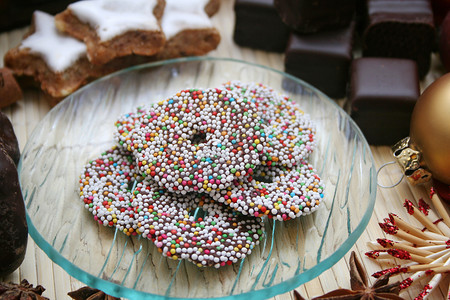 Xmas 饼干糖果巧克力背景图片
