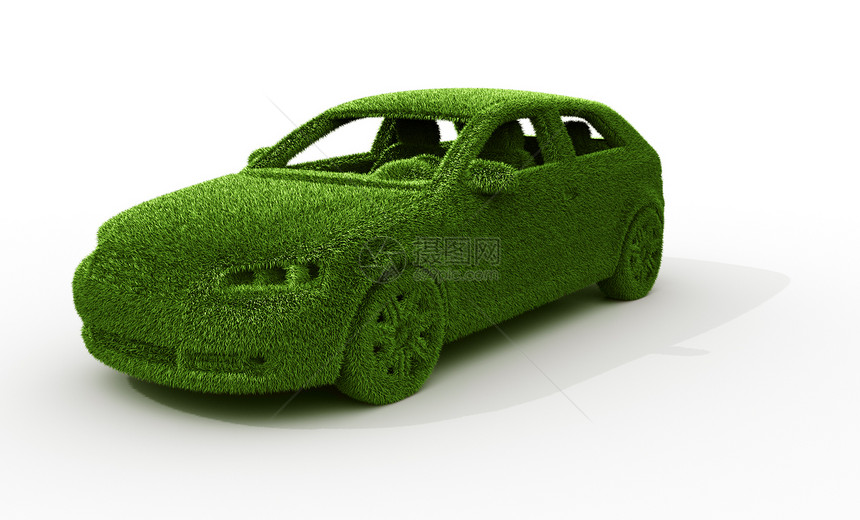 绿色绿草车车辆能源生物环境运输图片
