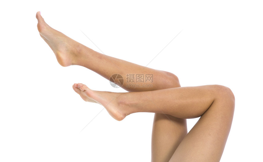 女性双腿女士手指足疗温泉脚跟踝骨身体女孩图片