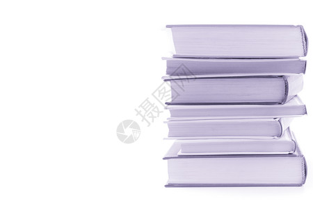 堆叠的书本出版物团体精装学校文档白色学习教育经典智慧背景图片