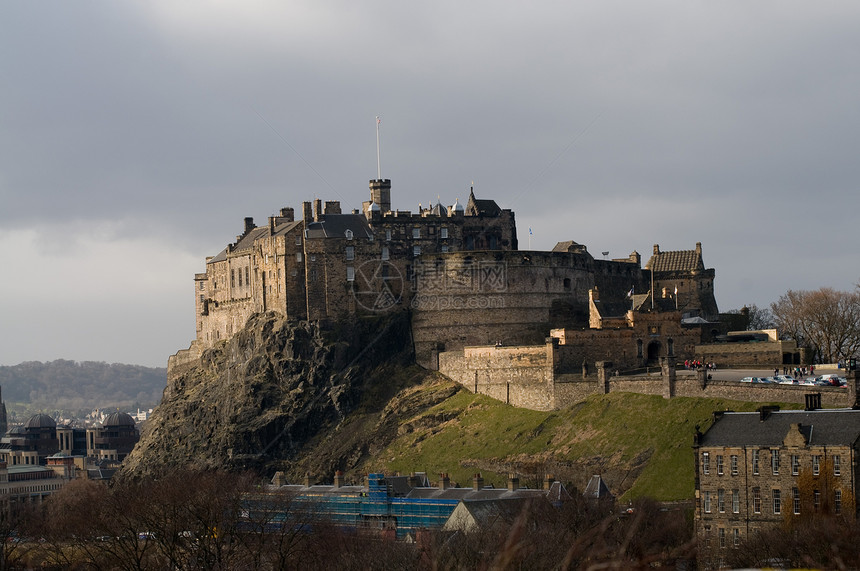 爱丁堡建筑历史城堡首都图片