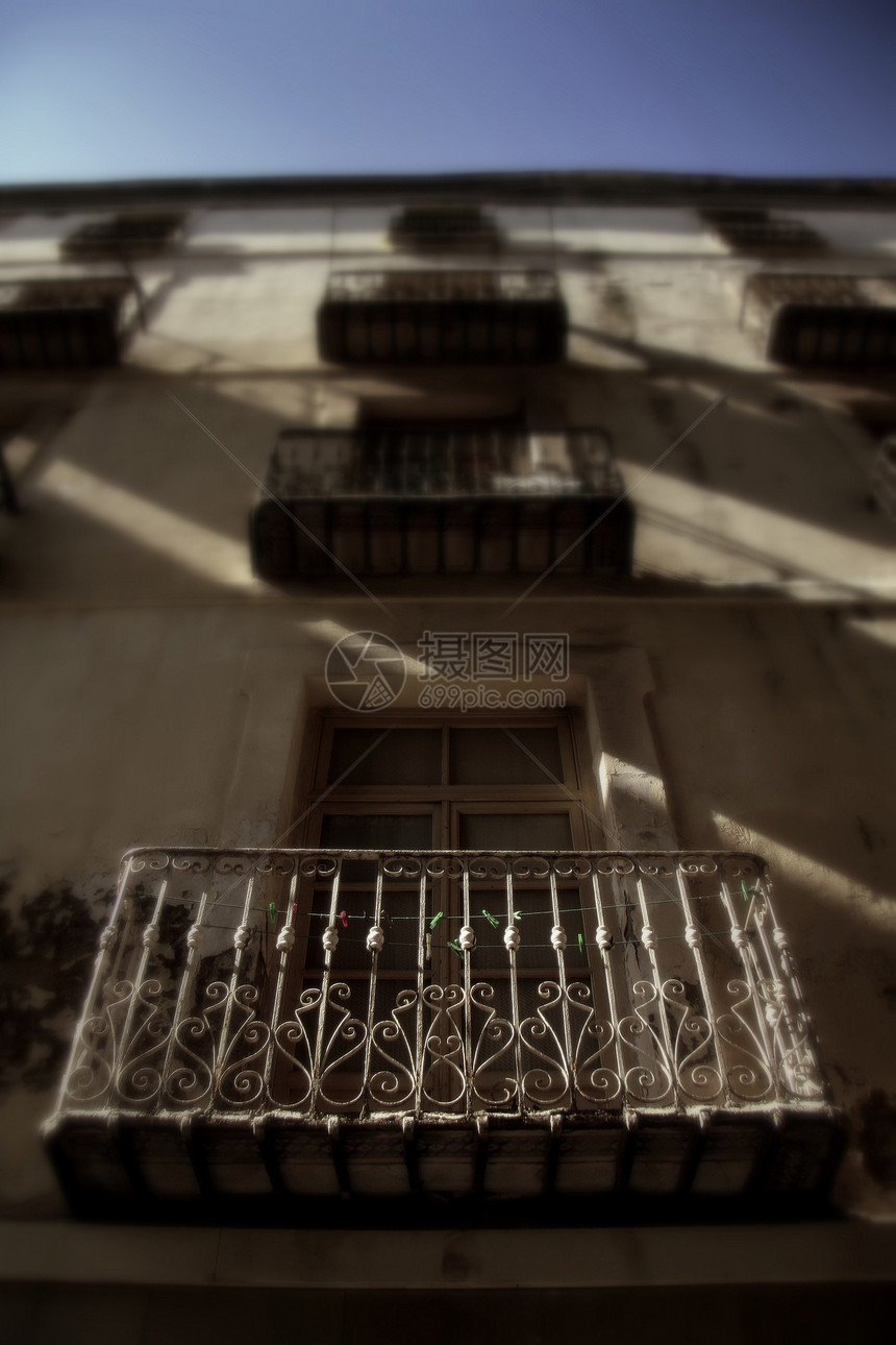 卡塔赫纳的巴尔科尼(Balcony)图片