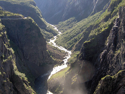 伏里格什福森旅游国家风景峡湾天空爬坡场景环境峡谷戏剧性背景图片