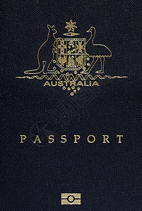澳大利亚护照国际旅行安全绿色外国访问风俗外国人移民经济文档高清图片素材