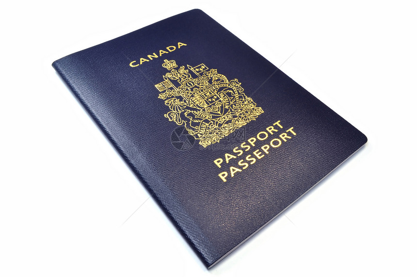 加拿大护照游客旅游文档鉴别旅行英语签证访问边界图片
