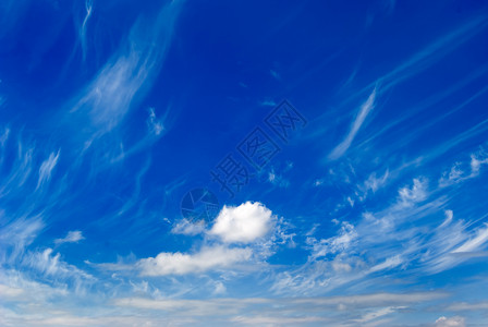 云云 2天空深蓝色空气空间蓝色背景图片