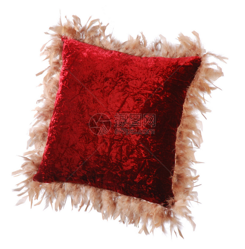枕头装饰柔软度团体沙发纺织品风格天鹅绒正方形软垫材料图片