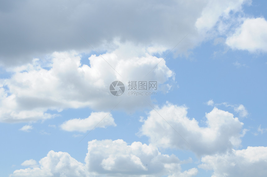 有云的蓝天空活力气象场景环境臭氧风景天空天气自由天堂图片