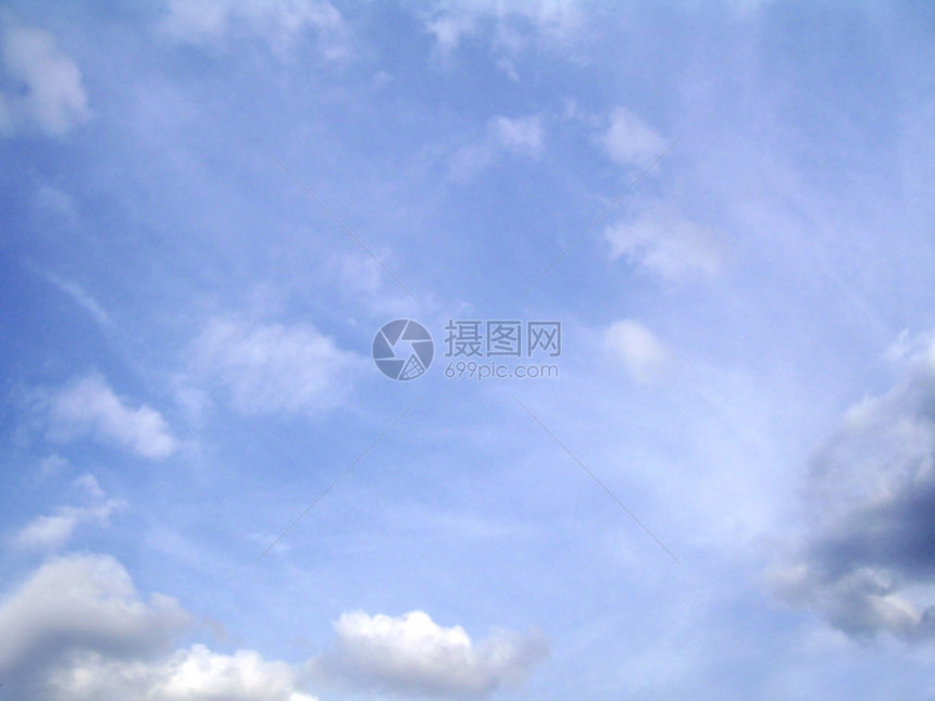 天空和云云天堂白色蓝色图片