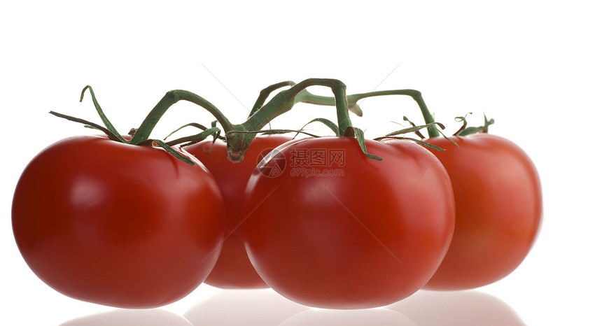 四西红番茄沙拉营养生产白色红色水果食物图片