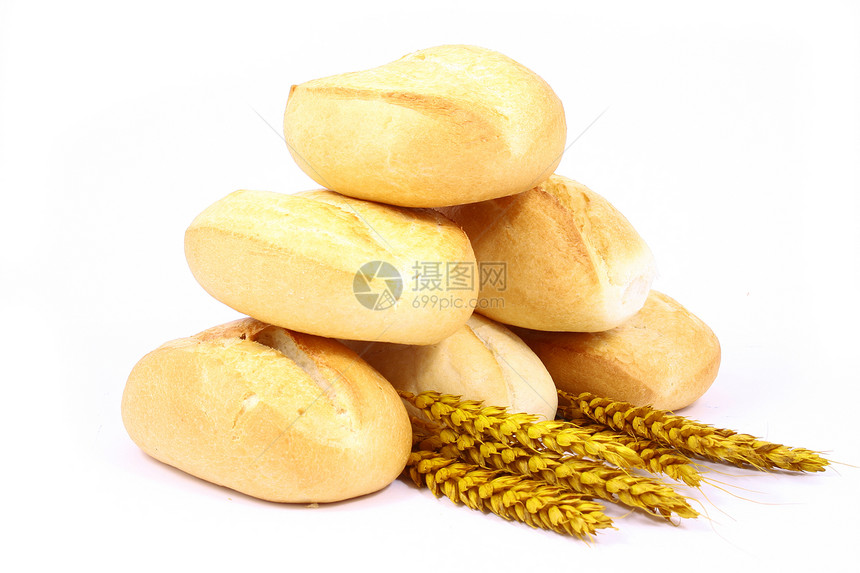 卷篮子早餐面包谷物营养脆皮种子饮食食物生活图片