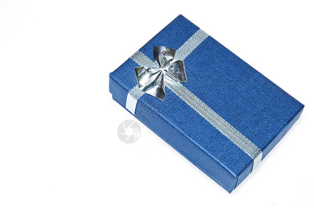 苏韦纳 Souvenir徽章丝带礼物花环纪念品展示盒子生日蓝色背景图片