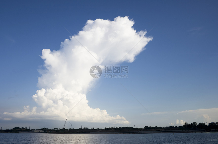 天空蓝色图片