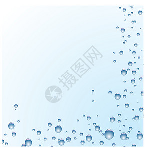 淡蓝色气泡插图蓝色反射涟漪液体玻璃墙纸圆圈天气水滴背景图片