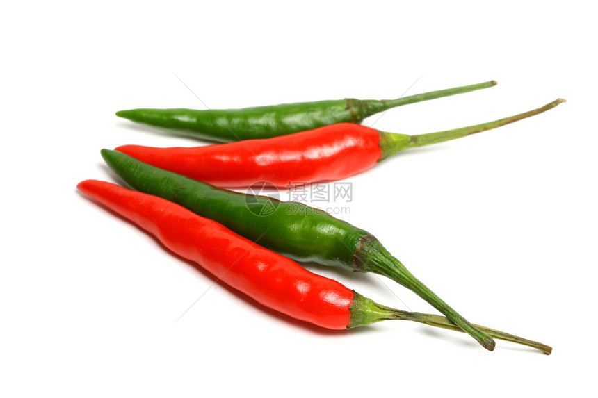 红辣椒蔬菜红色绿色胡椒香料食物烹饪辣椒美食厨房图片