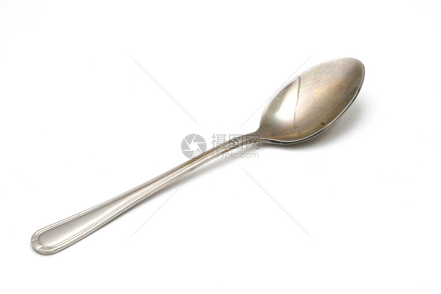 勺子金属白色用具银器图片