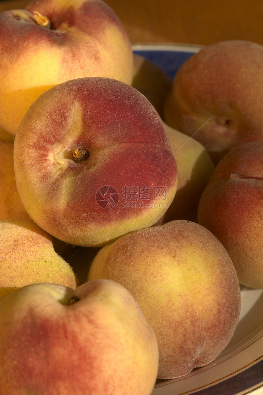 桃桃子植物群水果食物花园健康图片