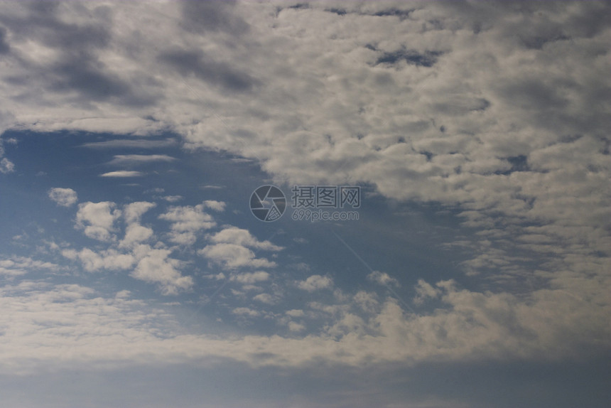 云朵天穹蓝色多云天气苍穹图片