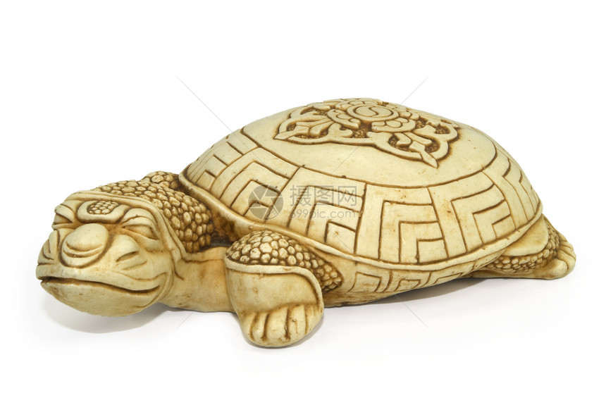 海龟的陶瓷雕像图片
