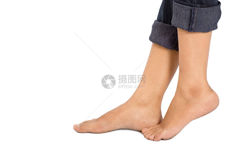 女脚抛光女性指甲趾甲修脚脚趾女士女孩温泉治疗图片