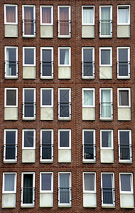 窗口特丹房地产窗帘公寓居住背景图片