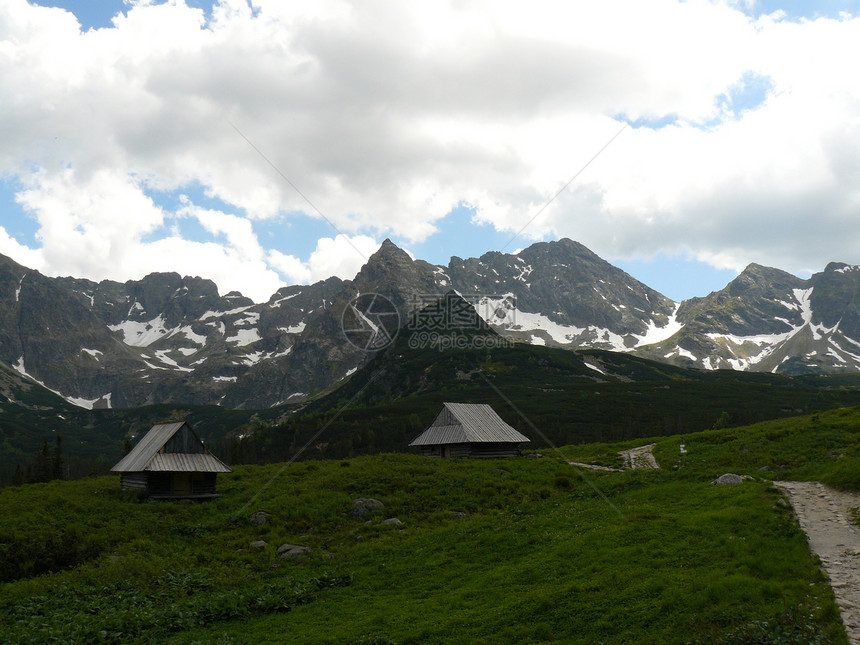 哈拉格西耶尼科瓦山脉图片