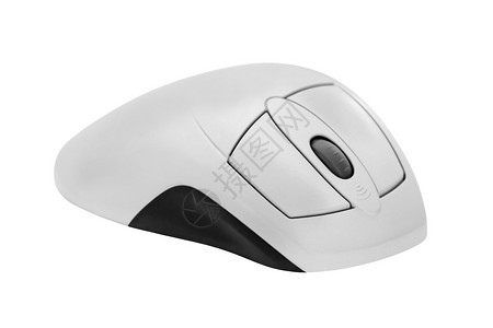 无线滑鼠配件工具光学灰色电脑老鼠电子产品宏观白色钥匙背景图片