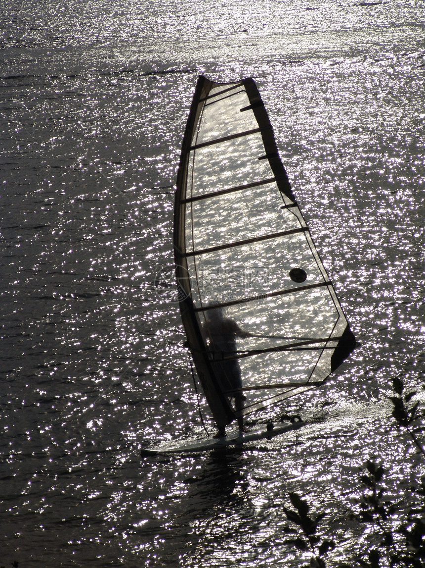 风浪木板运动休息冲浪太阳图片
