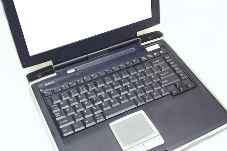 膝上型计算机键盘和屏幕控制器互联网工作控制钥匙黑屏鼠标垫商业网络数据背景图片