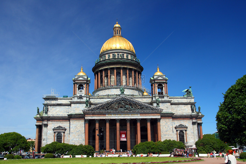 圣彼得斯堡的伊萨基尼大教堂图片