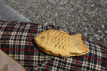鱼条毯子日本鱼蛋糕食物背景