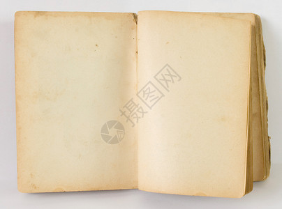 旧书本床单古董团体手稿收藏黄色历史空白棕色白色背景图片