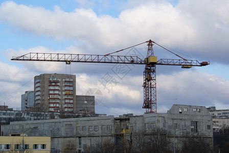 建筑物建造建筑学商业蓝色水平办公室建筑活动背景图片