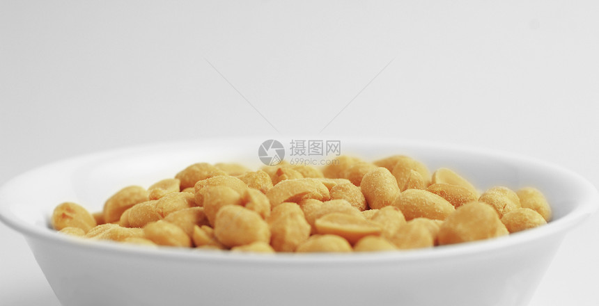 花生碗小吃饮食营养白色坚果宏观棕色食物营养素图片