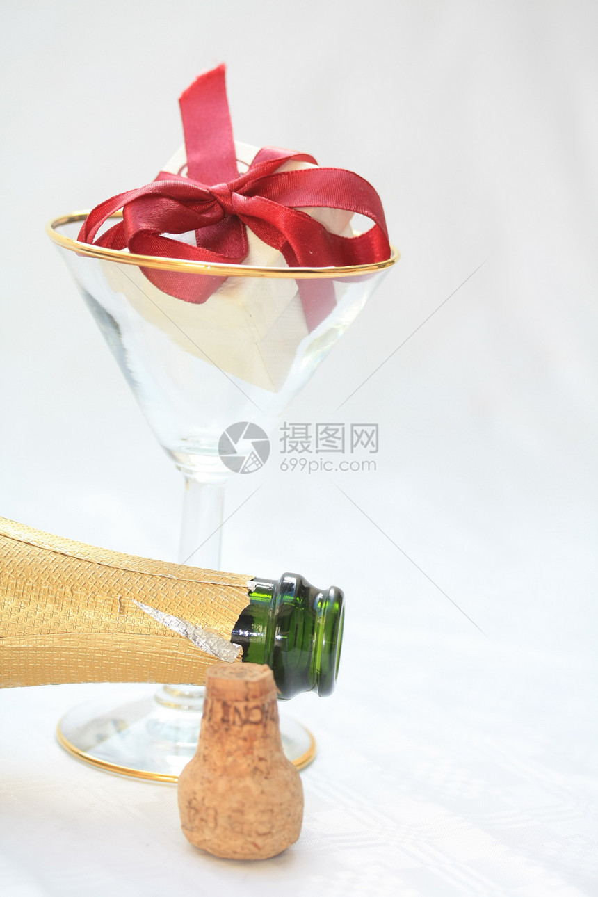 香槟提案戒指离婚礼物誓言宏观金属浪漫钻石套装婚姻图片