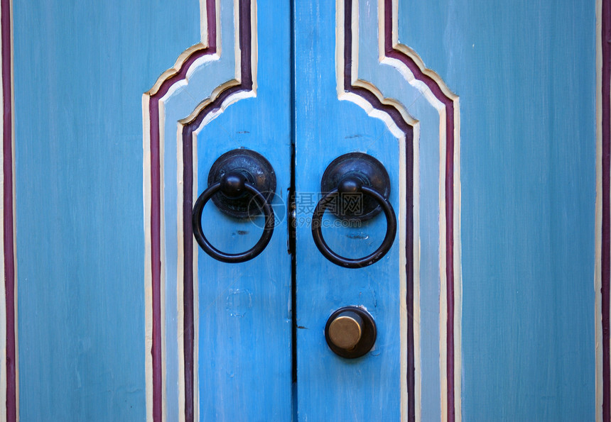 巴厘岛门钥匙锁匠入口木匠挂锁质地街道木头木材图片