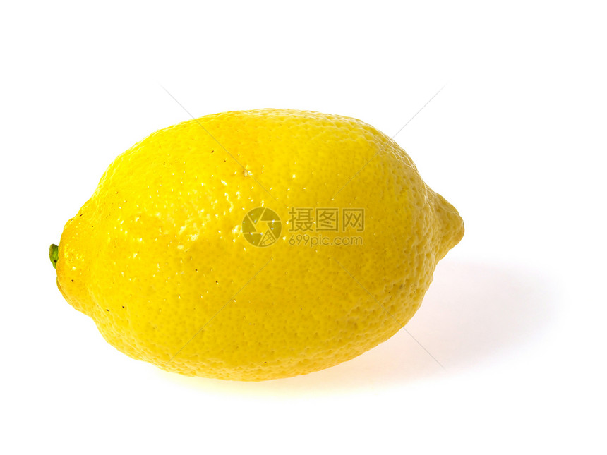 一杯柠檬美食黄色小吃茶点水果白色活力食物图片