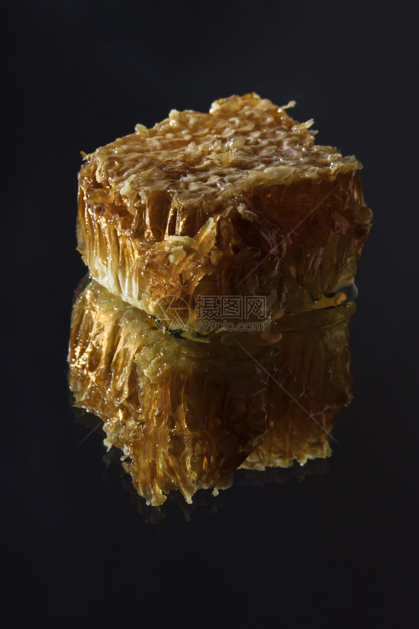 蜂蜜蜂窝棕色细胞甜点蜂蜡黄色糖果金子多边形食物橙子图片