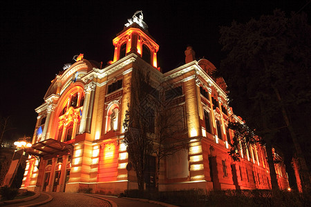 罗马尼亚国家剧院 罗马尼亚高清图片