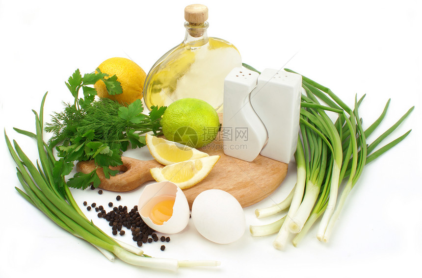 蛋黄酱成分香料饮食厨房植物食物茴香蔬菜香菜烹饪胡椒图片