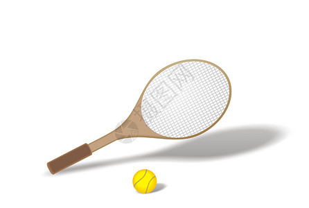 网球游戏运动活动白色球拍蝙蝠背景图片