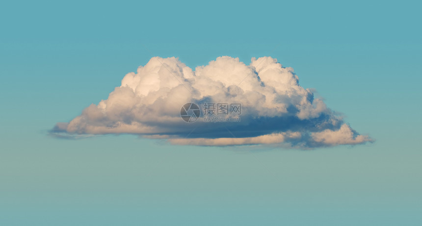 Cumulus 云气象天空蓝色水平环境天气图片