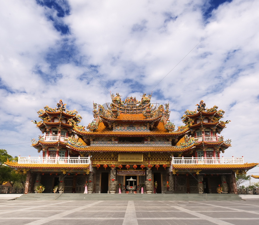中华古典寺庙图片